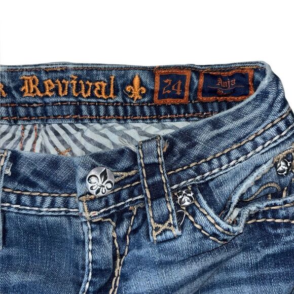 Rock Revival Anja Jeans Size 24 - Picture 4 of 6